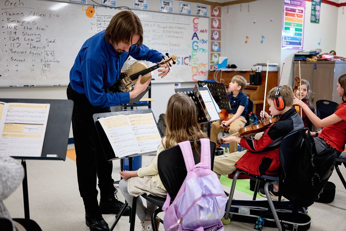 Music Class at Leman East
