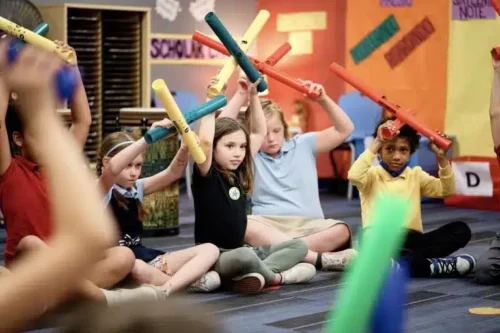 Scholars at Leman Academy of Excellence