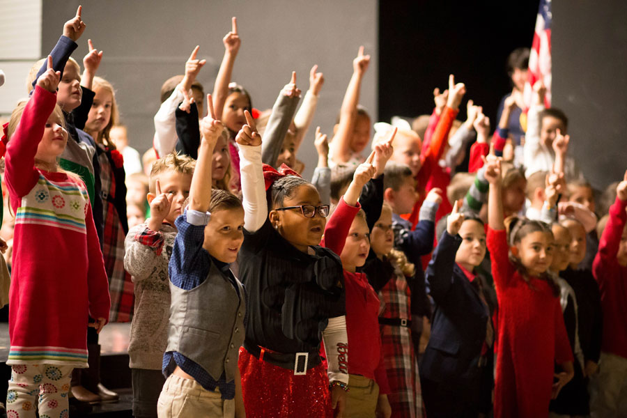 Leman Scholars Performing together