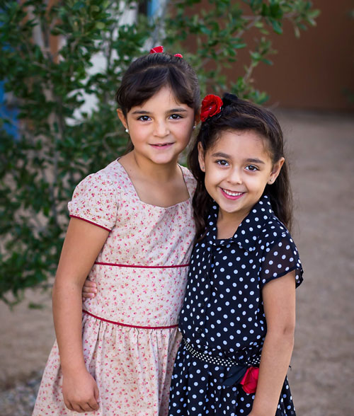 Besties at Leman Academy in Mesa