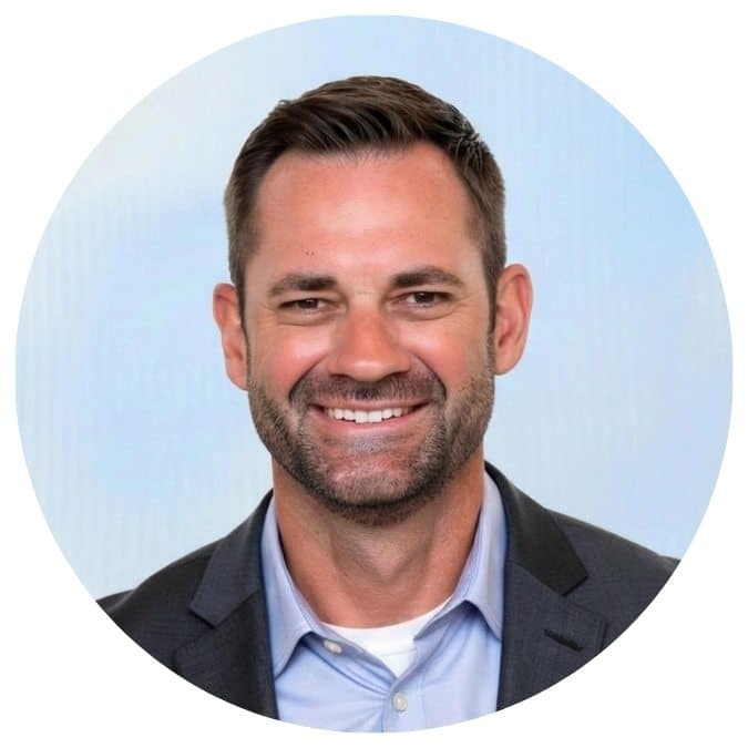 Image of Joey Wilson in a round frame